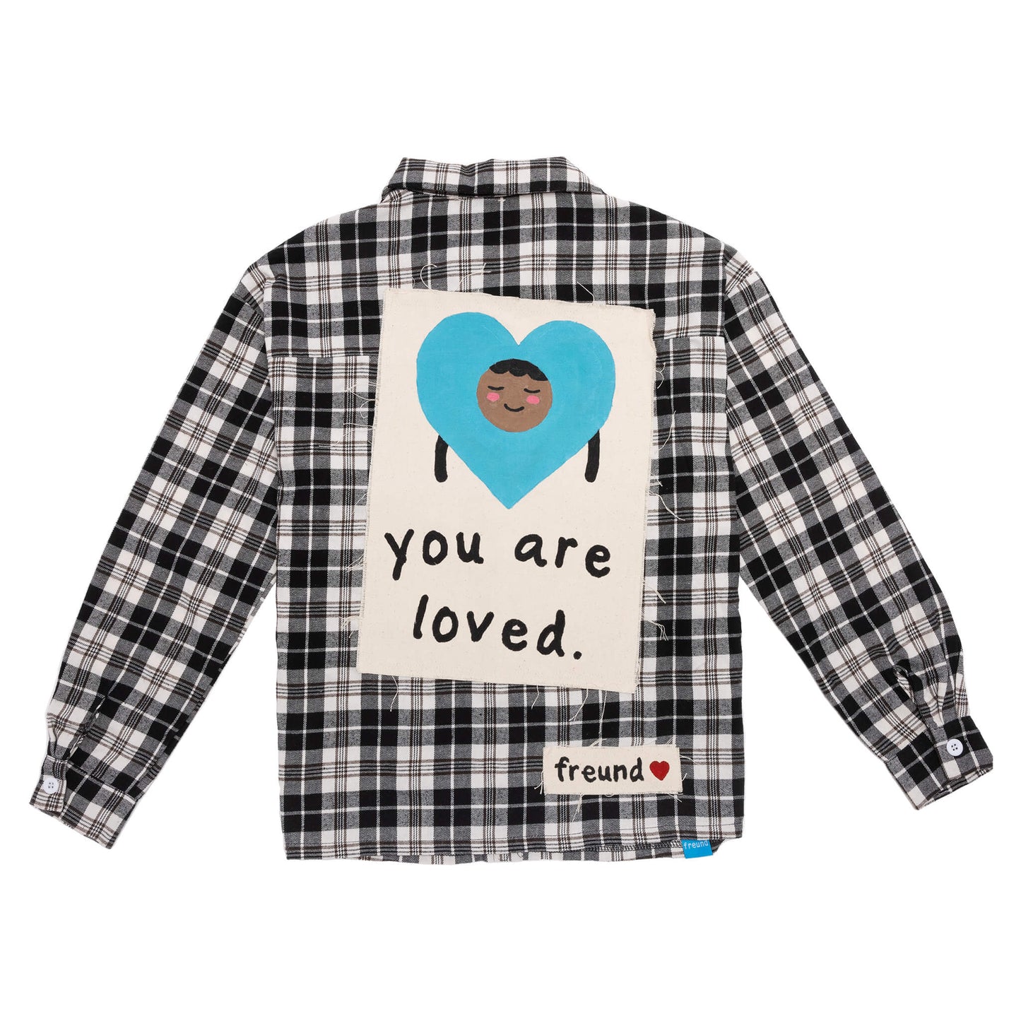 XS Hand Painted Flannel (1 of 1)