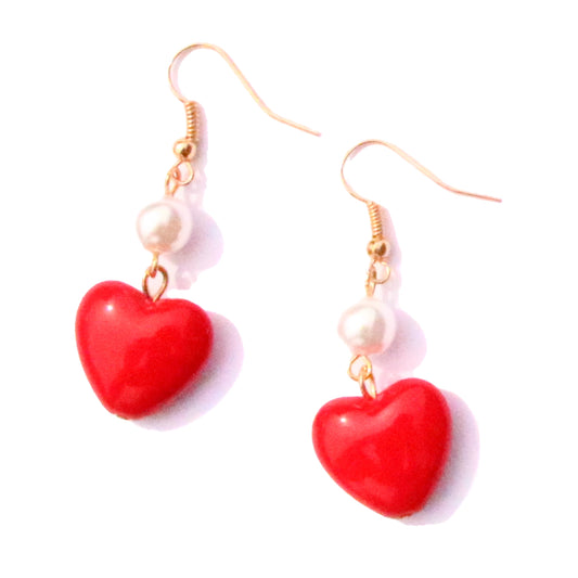 Pearl Spike Earrings